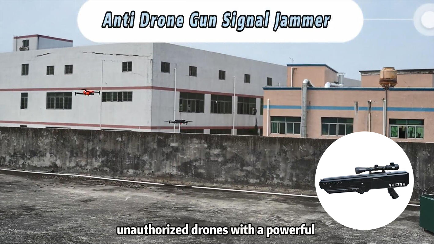 Jammer de señal de pistola anti drones
