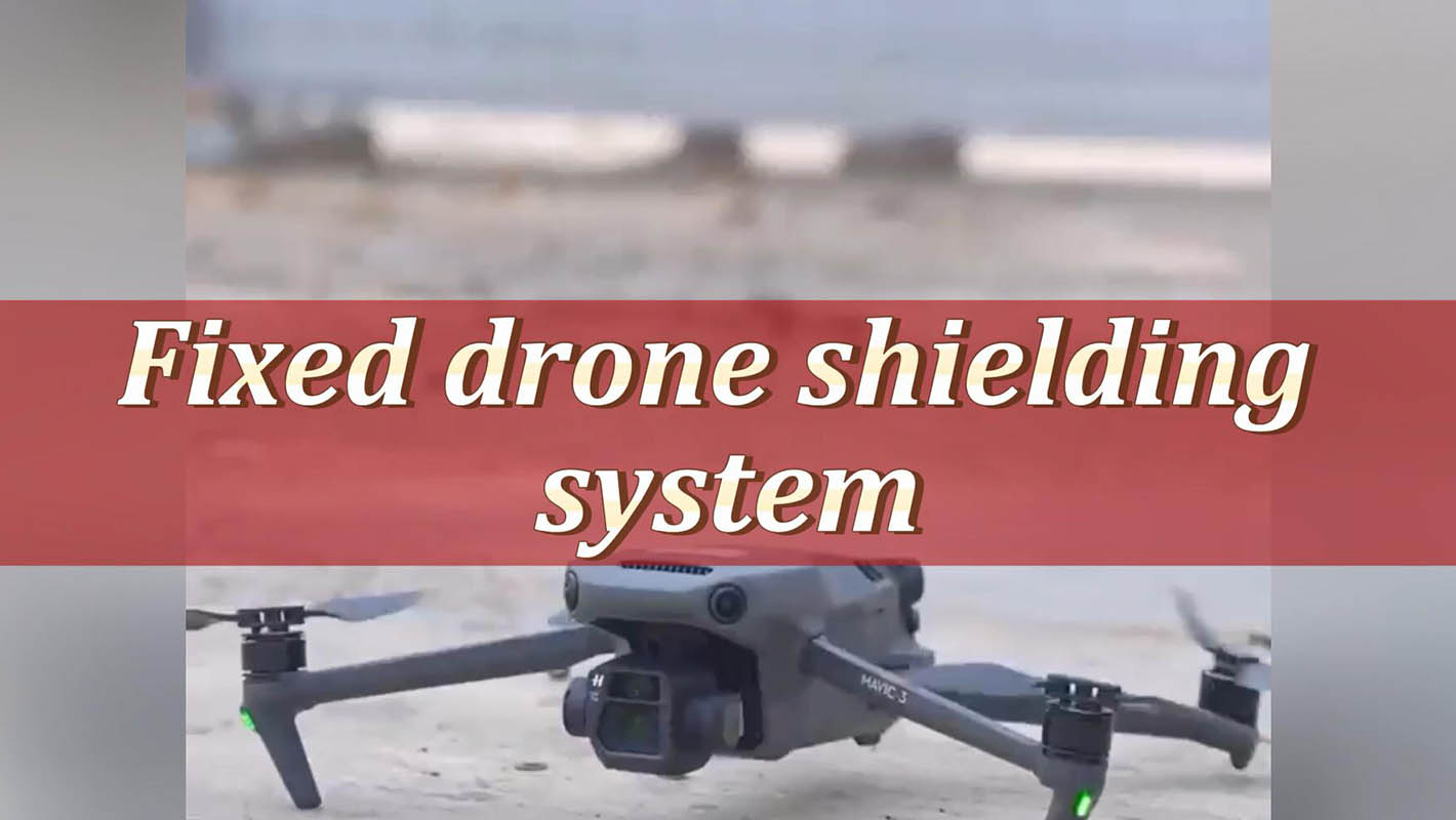 Sistema fijo de blindaje de drones