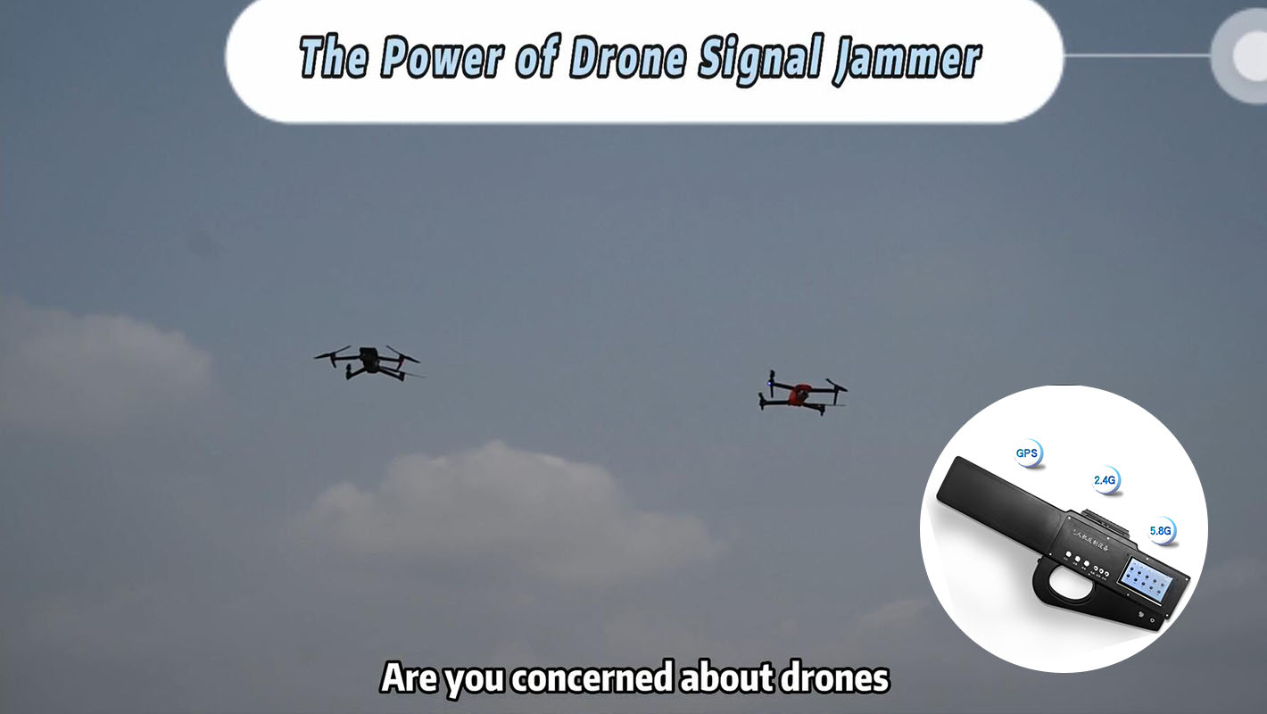 El poder del bloqueador de señales de drones